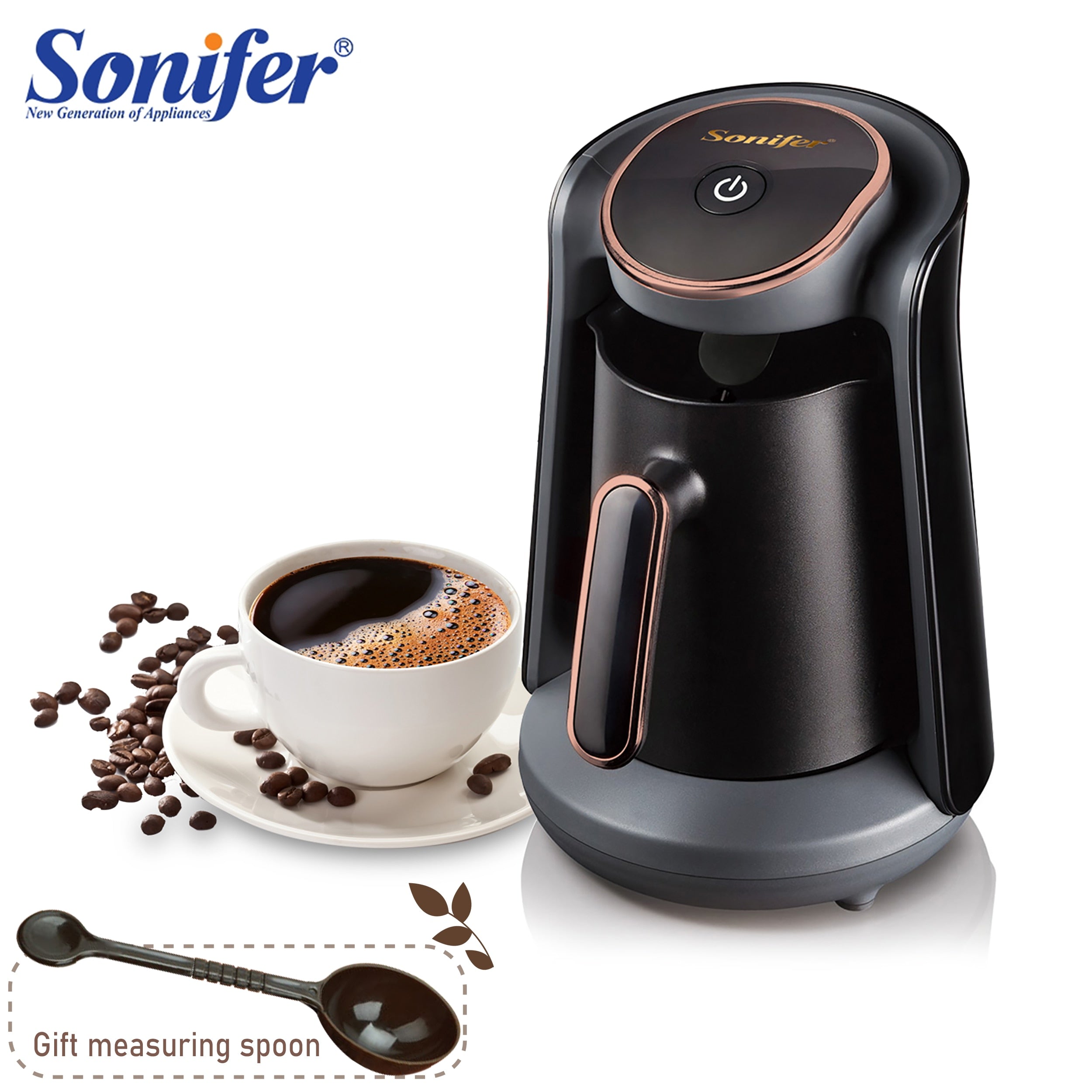 800W Automatic Electric Coffee Turkish Coffee Maker Machine