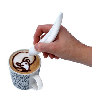 New Electric Latte Art Pen For Coffee Cake Pen