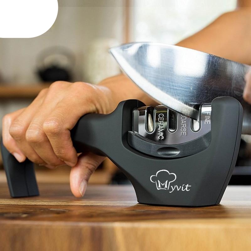 Diamond Ceramic Sharpener Tool-Knife Sharpener 3 Stages