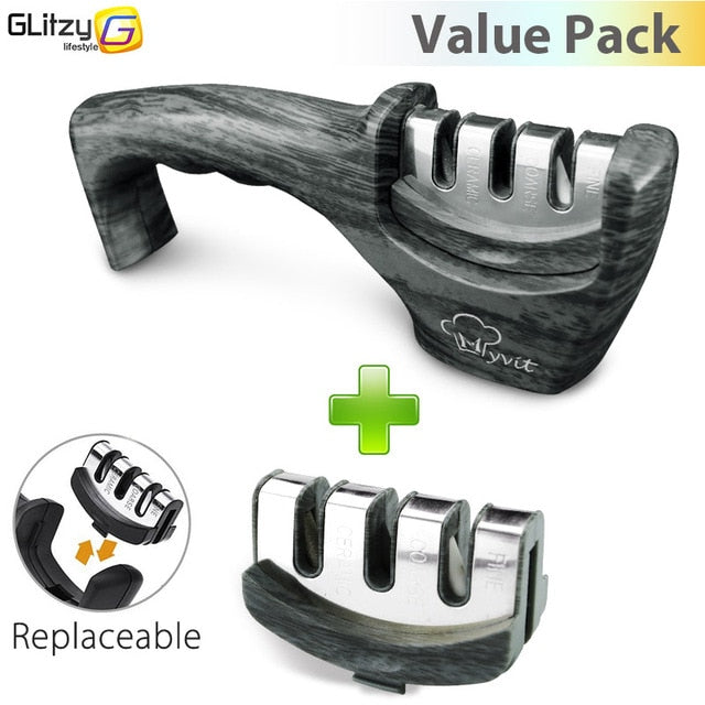 Diamond Ceramic Sharpener Tool-Knife Sharpener 3 Stages