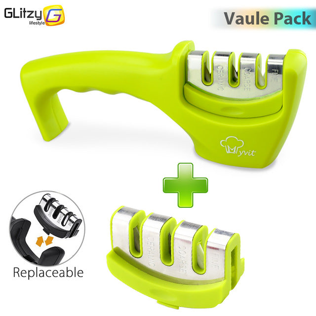Diamond Ceramic Sharpener Tool-Knife Sharpener 3 Stages